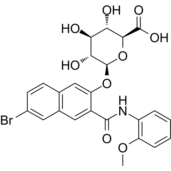 Naphthol AS-BI glucuronide (Naphthol AS-BI β-D-glucuronide) 37-87-6